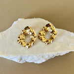 Avenor | Gold Plated Earrings