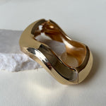 Ondulado | Gold Plated Bangle