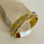 Mother of Pearl 02 | Gold Plated Bangle