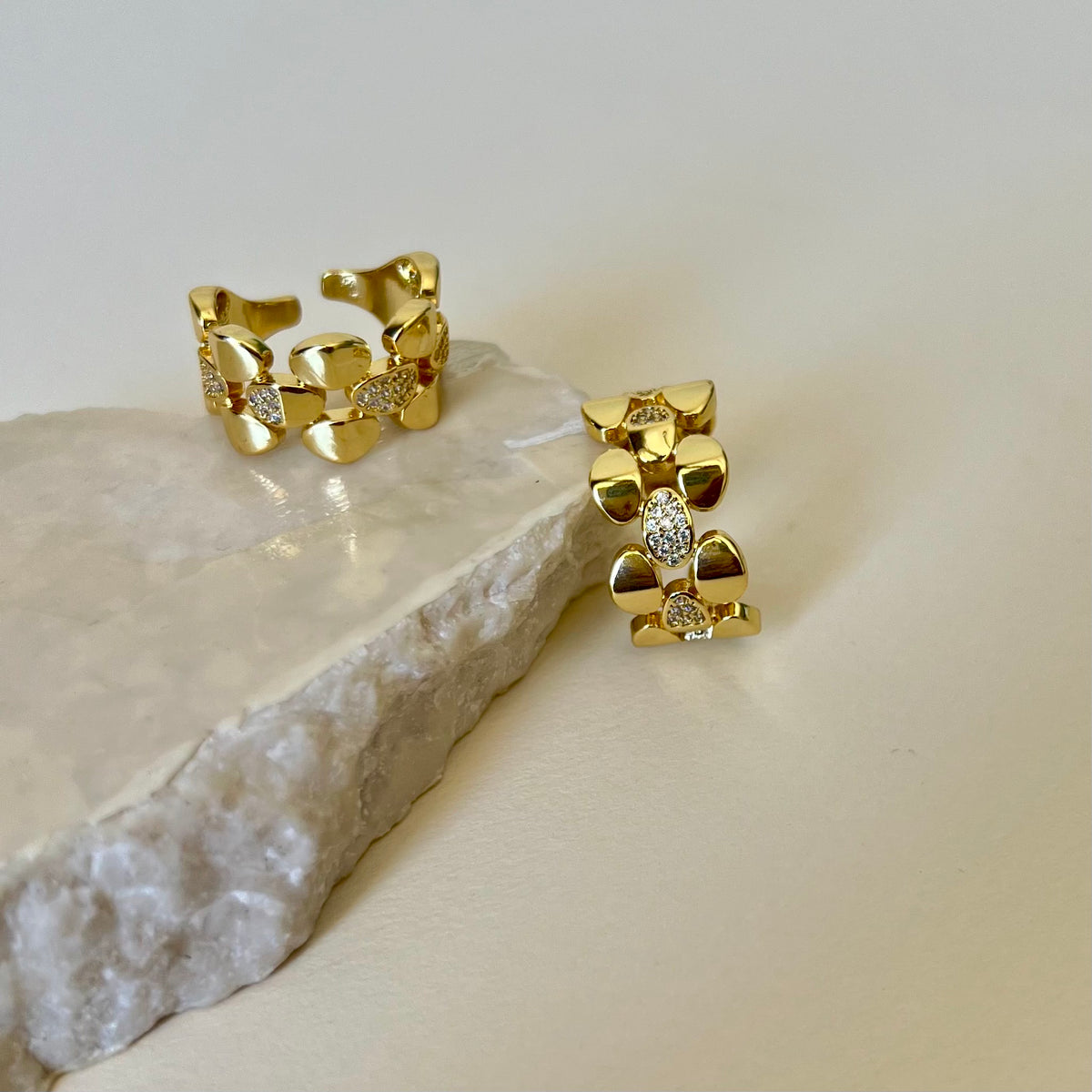 Calyra | Gold Plated Ring