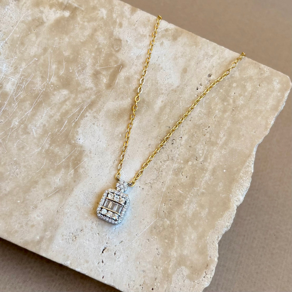 Nira 04 | Gold Plated Necklace