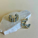 Terea 02 | Gold Plated Earrings