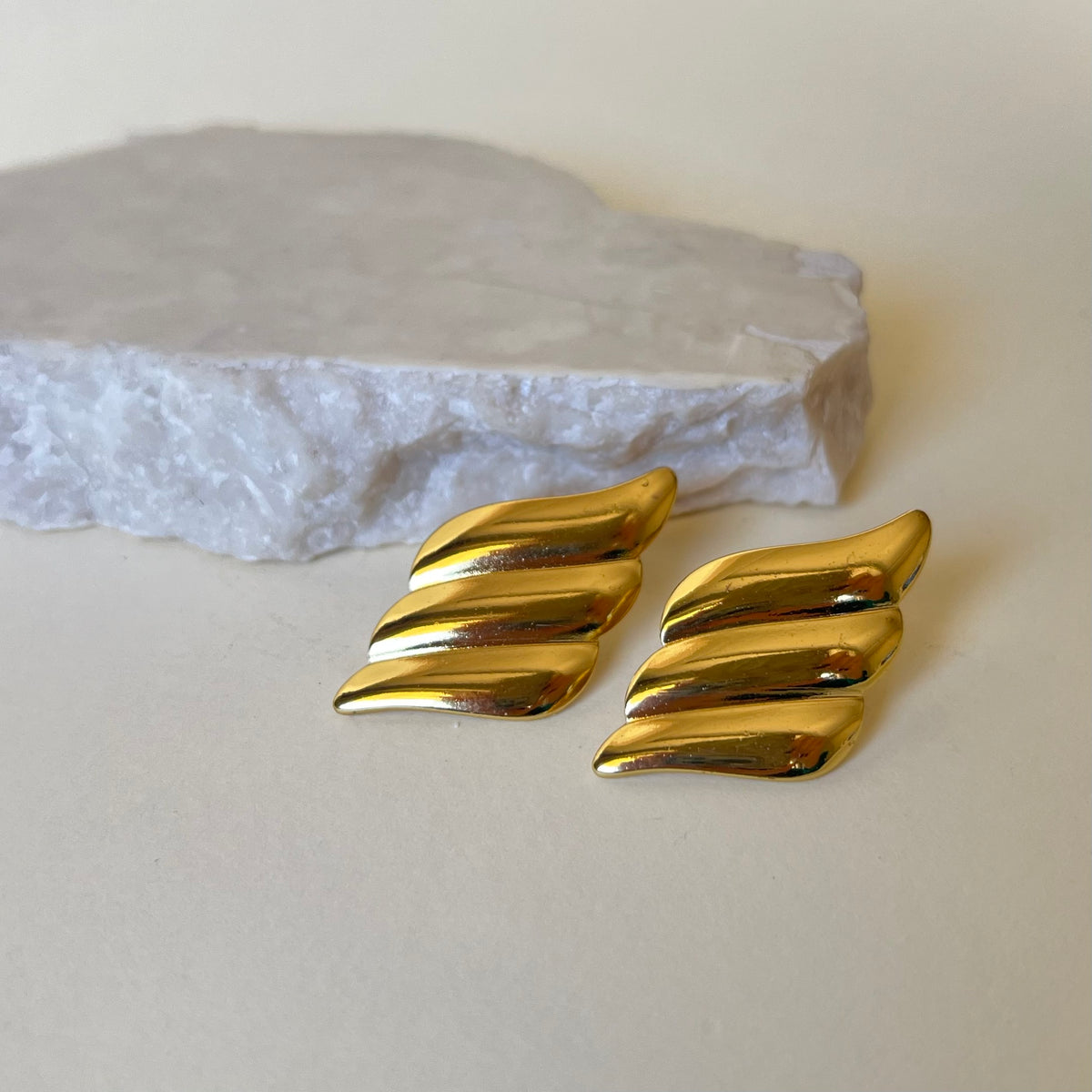Aspen | Gold Plated Earrings
