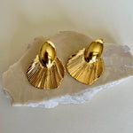 Elzare | Gold Plated Earrings