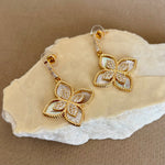 Fovira | Gold Plated Earrings
