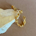 Omelis | Gold Plated Earrings