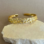 Hora | Gold Plated Bangle