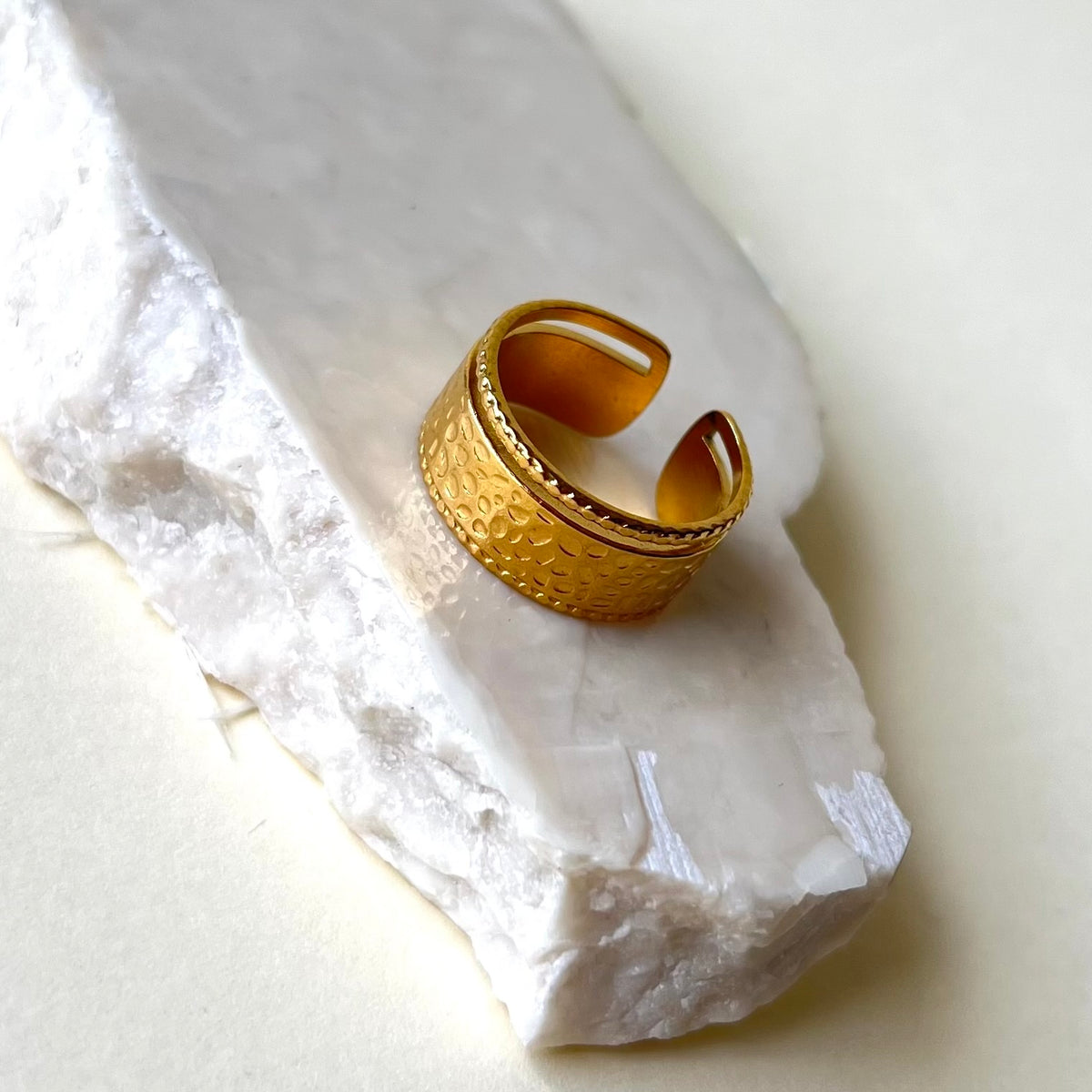 Tavira | Gold Plated Ring