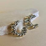 Terea 02 | Gold Plated Earrings