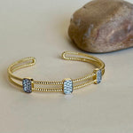 Tova 02 | Gold Plated Bangle