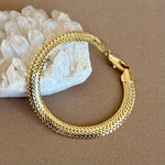 Lizardy 02 | Gold Plated Bracelet