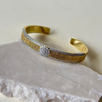 Radioso 02 | Gold Plated Bangle