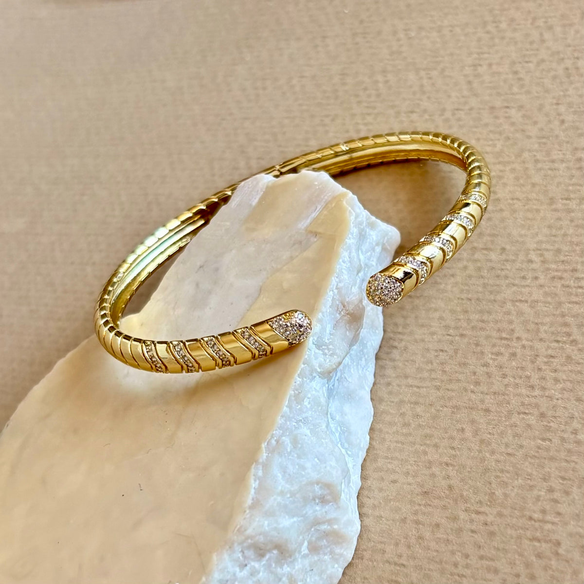Avenor | Gold Plated Bangle