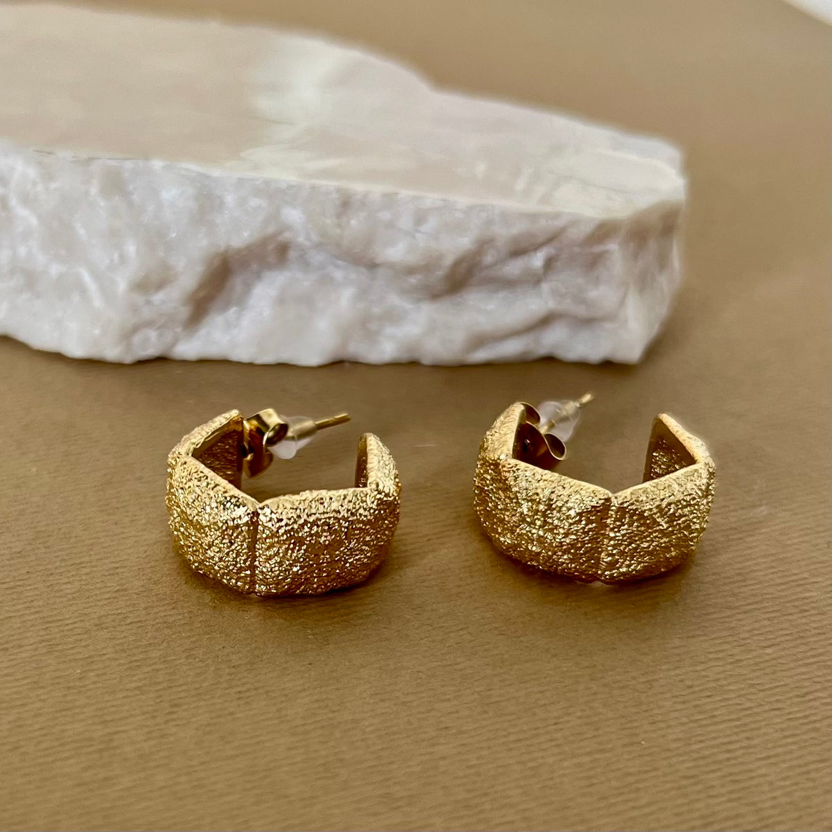 Luxora | Gold Plated Earrings