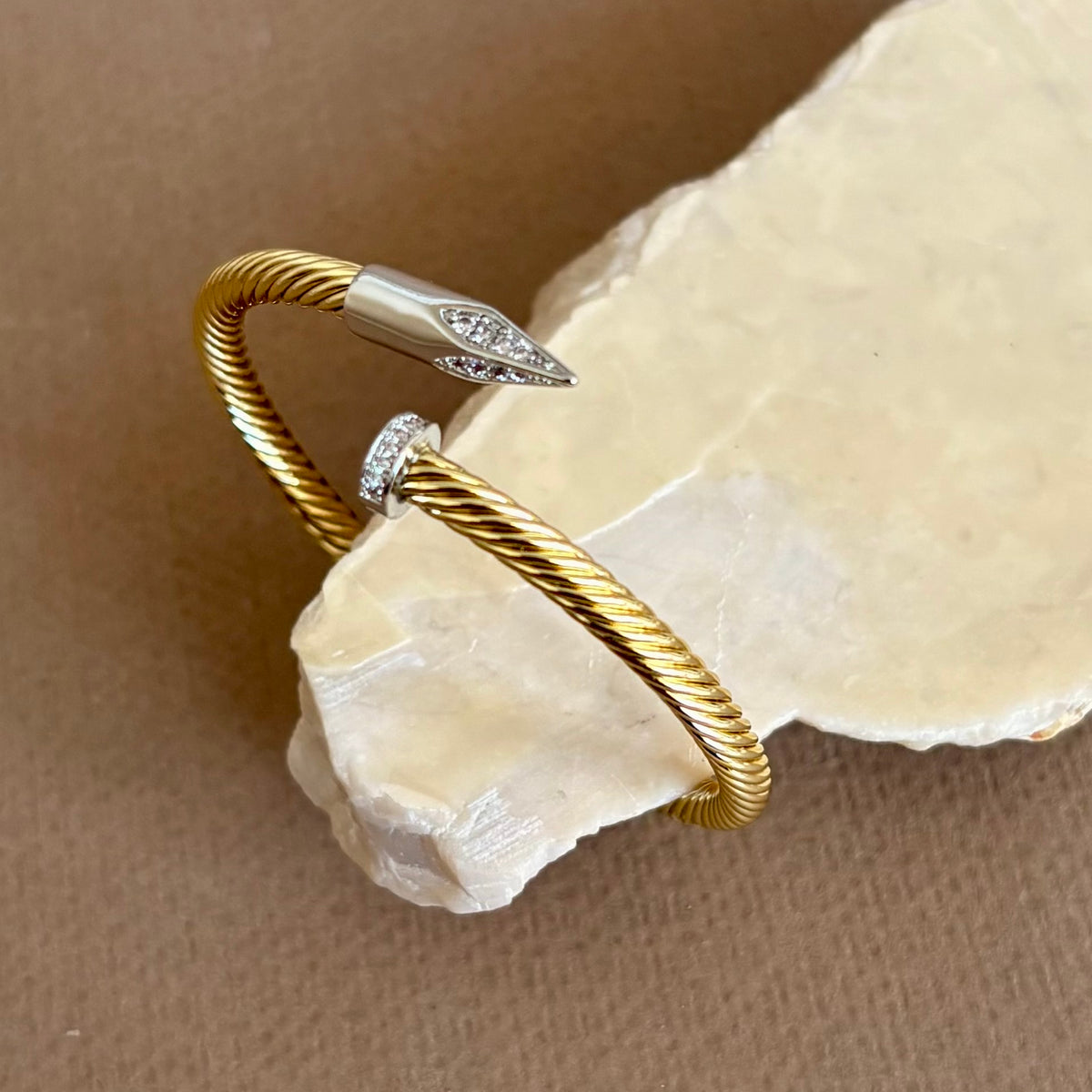 X Chyodo | Gold Plated Bangle