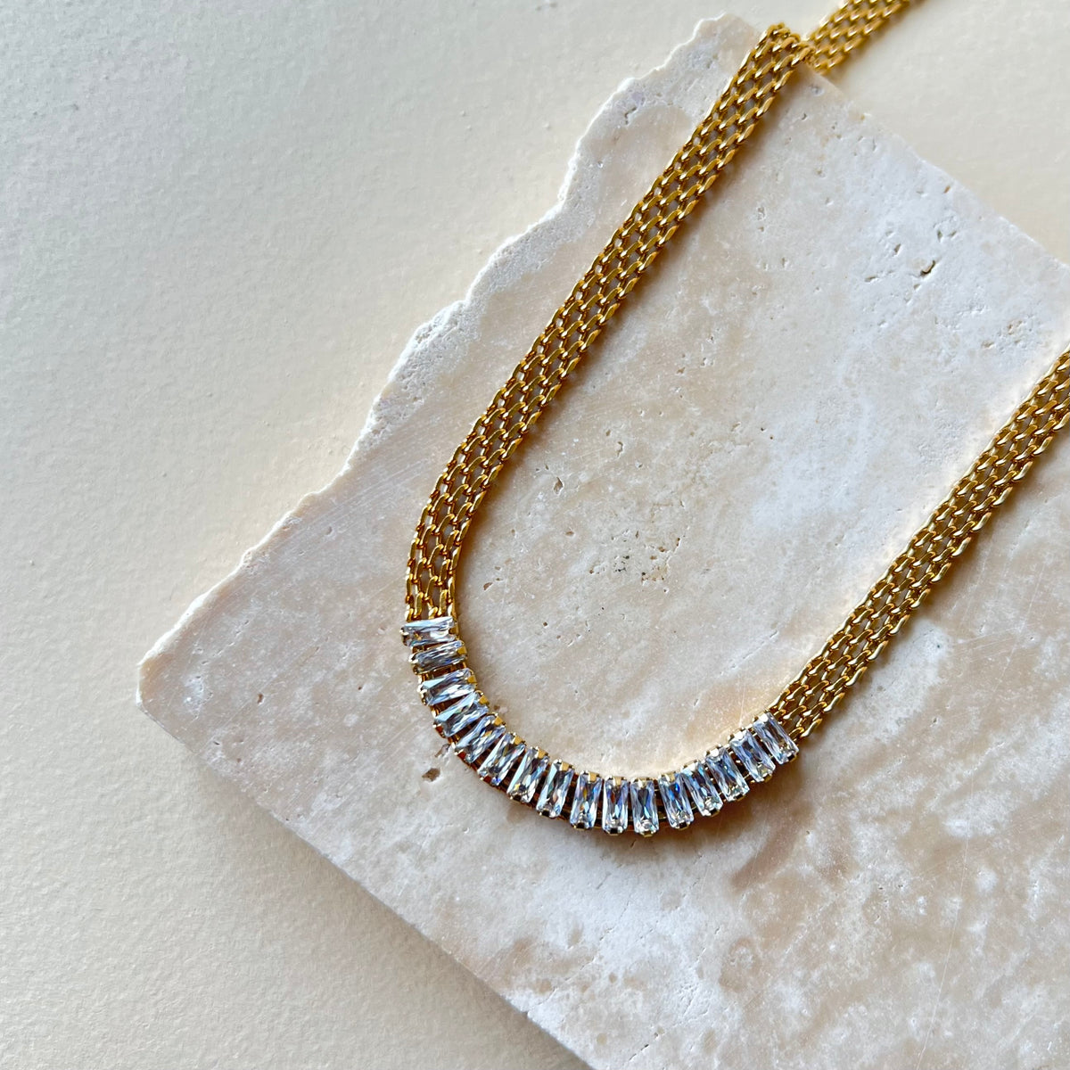 Dahlia 02 | Gold Plated Necklace