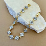 Onyx 11 | Gold Plated Bracelet