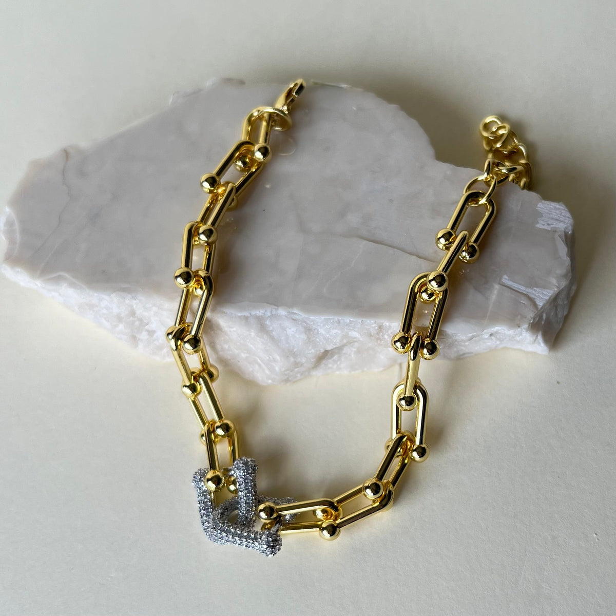 Polina 03 |Gold Plated Bracelet