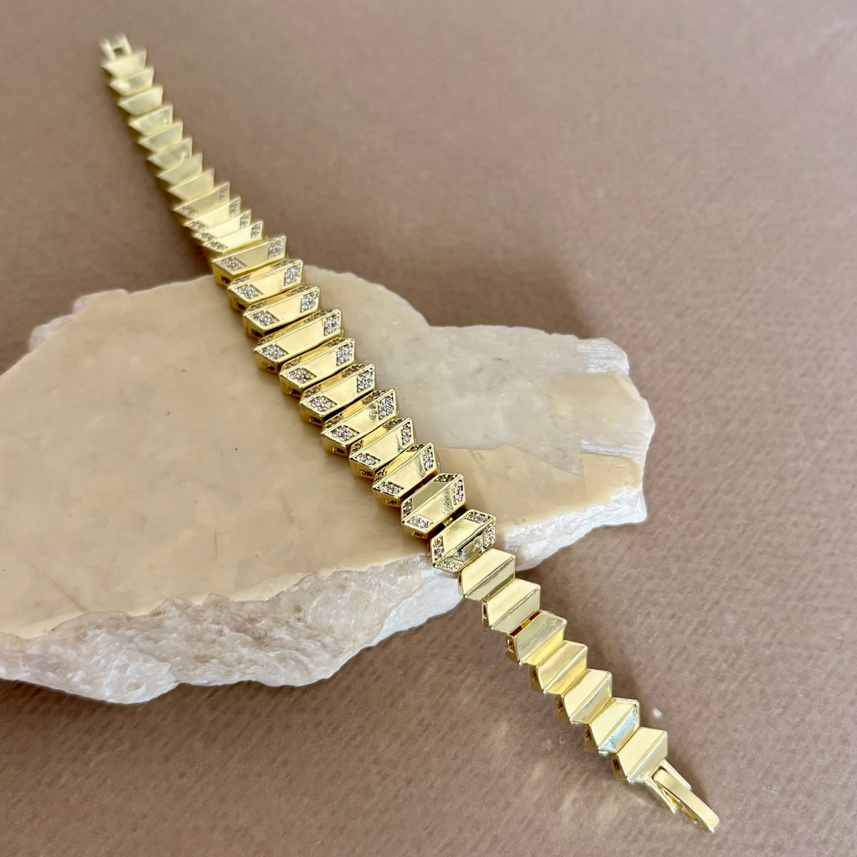 Axton | Gold Plated Bracelet