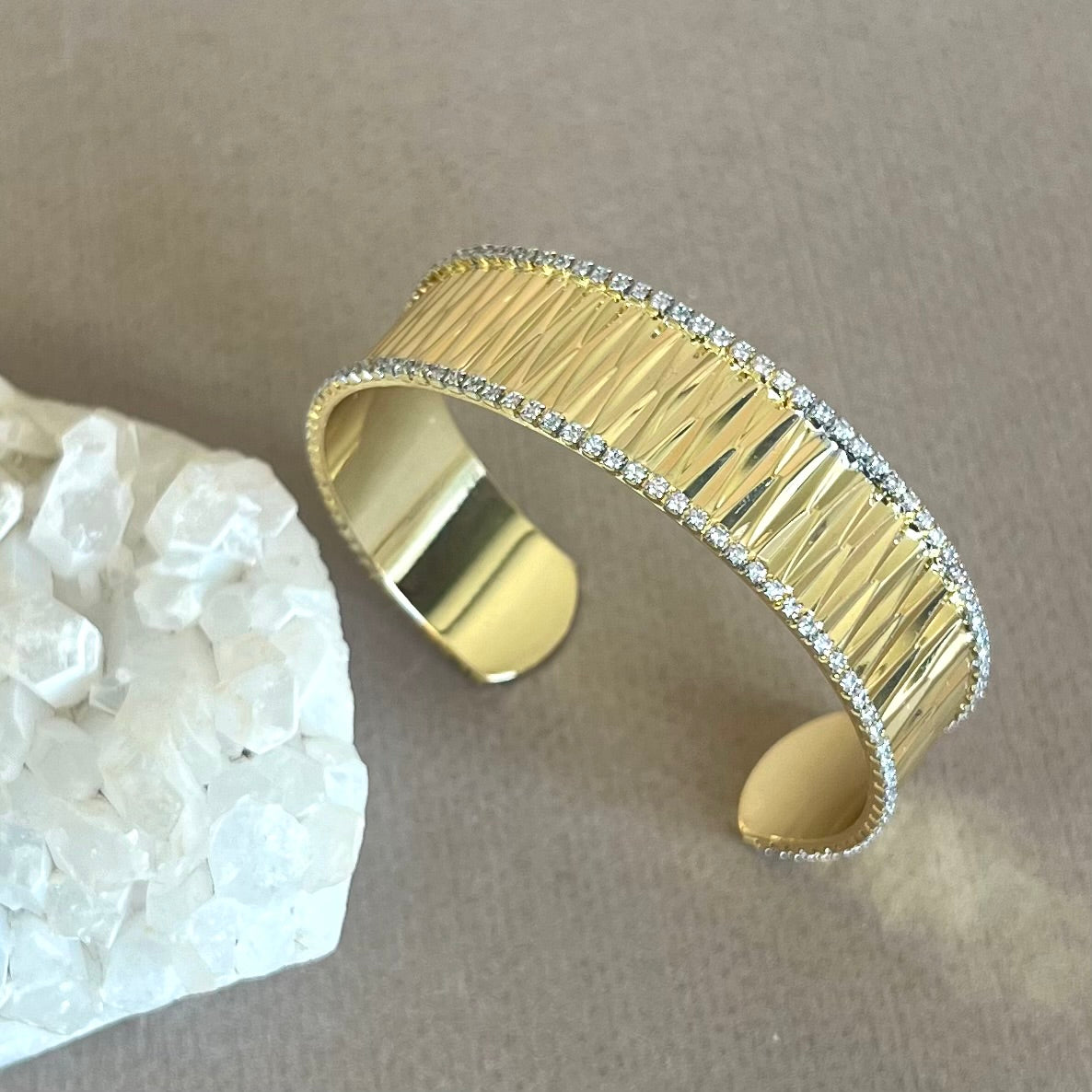 Celeste | Gold Plated Bangle