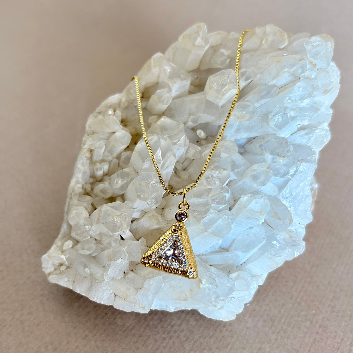 Triango | Gold Plated necklace