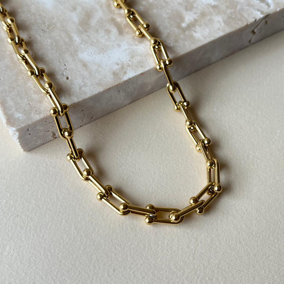 Aurora 03 | Gold Plated Necklace