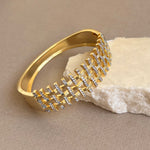 Iverra | Gold Plated Bangle