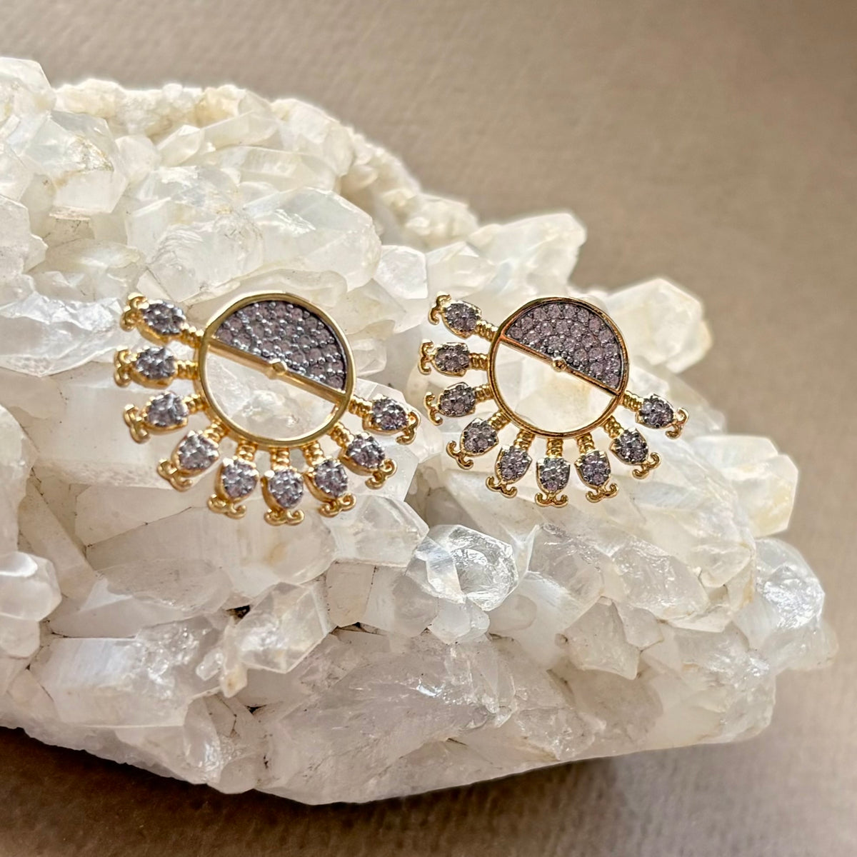 Avenor | Gold Plated Earrings