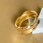 Ondulando 02 | Gold Plated Bangle