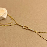 Braceletta | Gold Plated Hand Chain