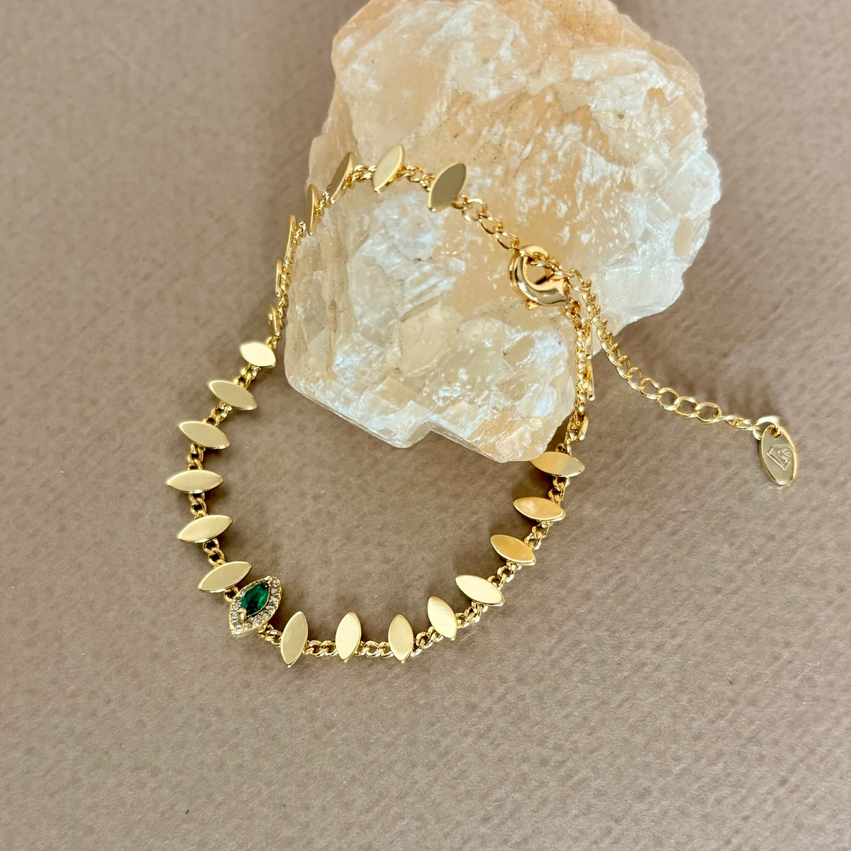 Symbol | Gold Plated Bracelet