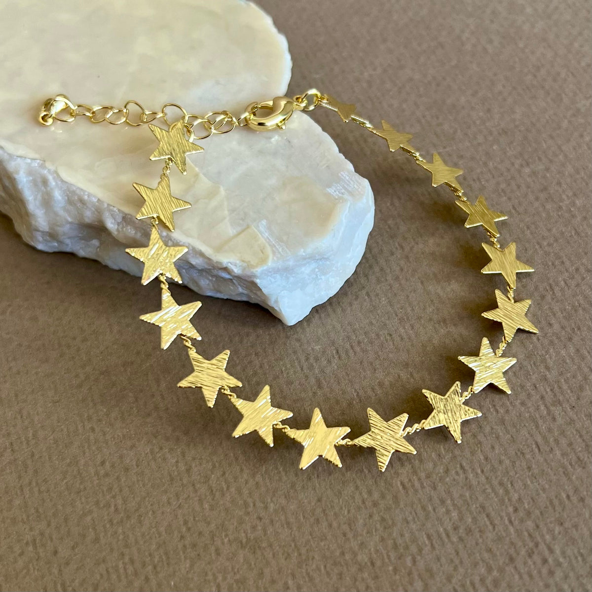 Amorea Star | Gold Plated Bracelet