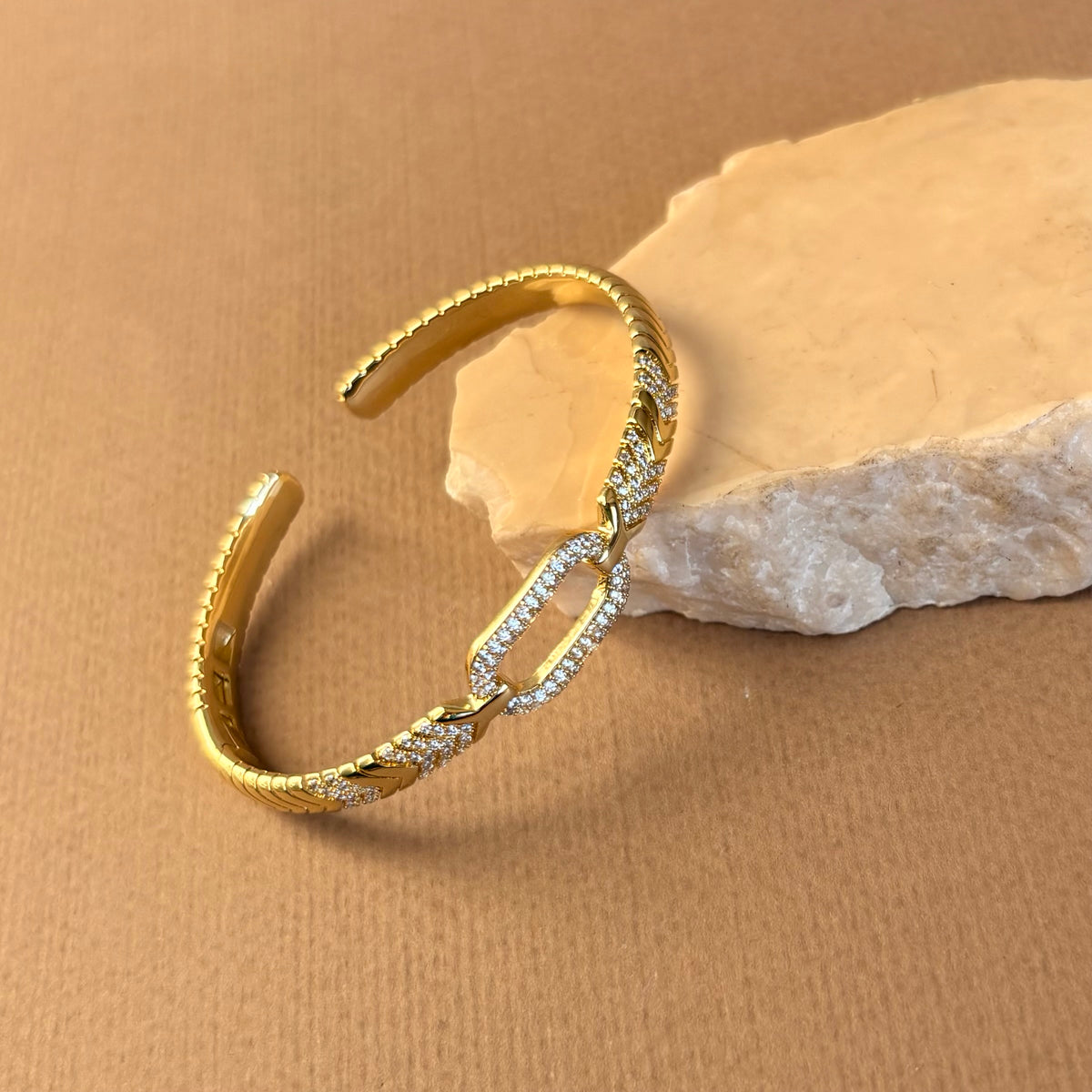 Messika 08 | Gold Plated Bangle