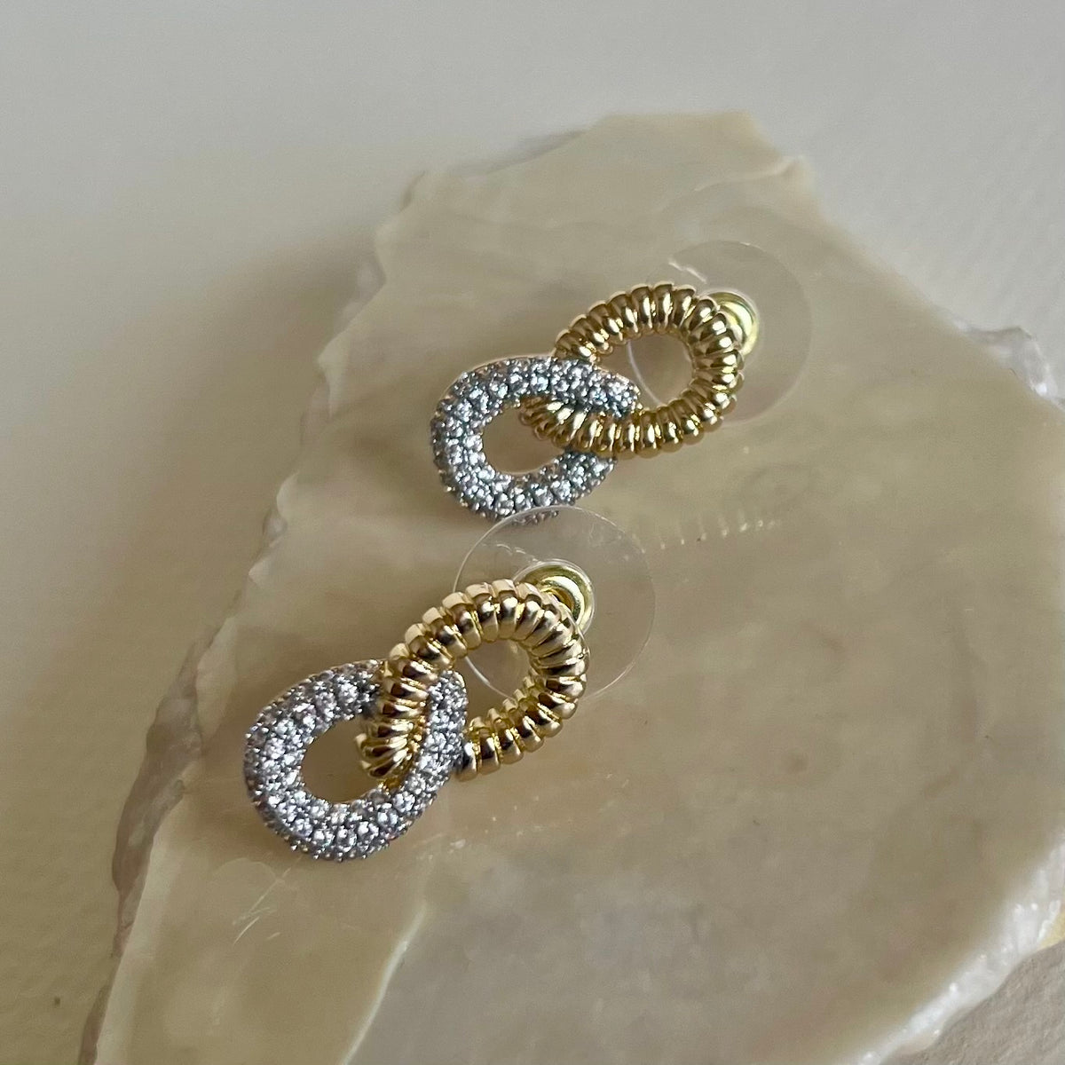 Infinity | Gold Plated Earrings