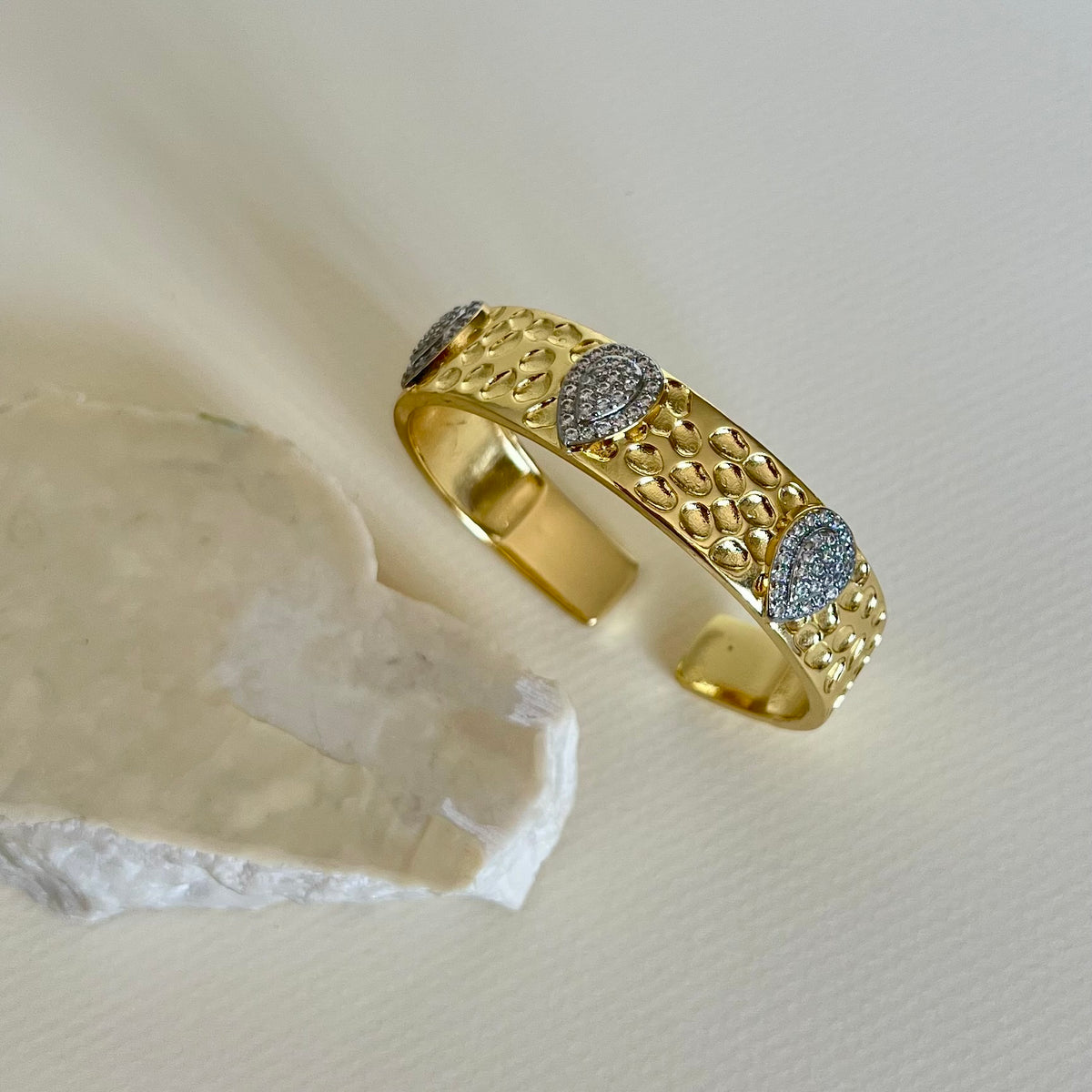 Sola 06 | Gold Plated Bangle