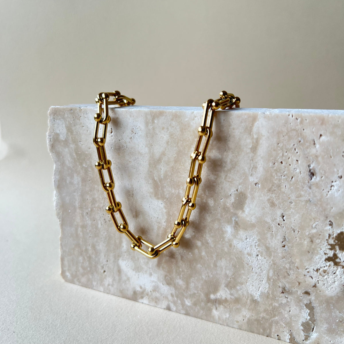 Aurora 03 | Gold Plated Necklace