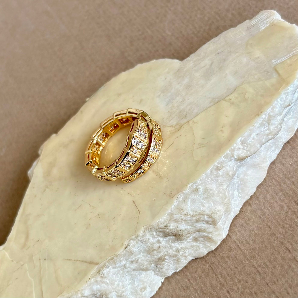 Lorvain | Gold Plated Ring