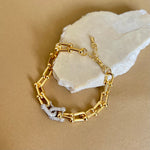 Polina 03 |Gold Plated Bracelet