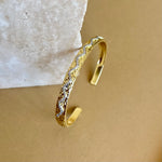 Calvion | Gold Plated Bangle