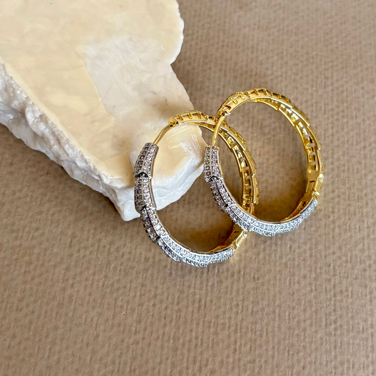 Umaris | Gold Plated Earrings