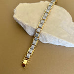 Onyx 05 | Gold Plated Bracelet