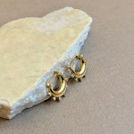 Kavrin | Gold Plated Earrings