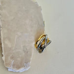 Doppio | Gold Plated Ring