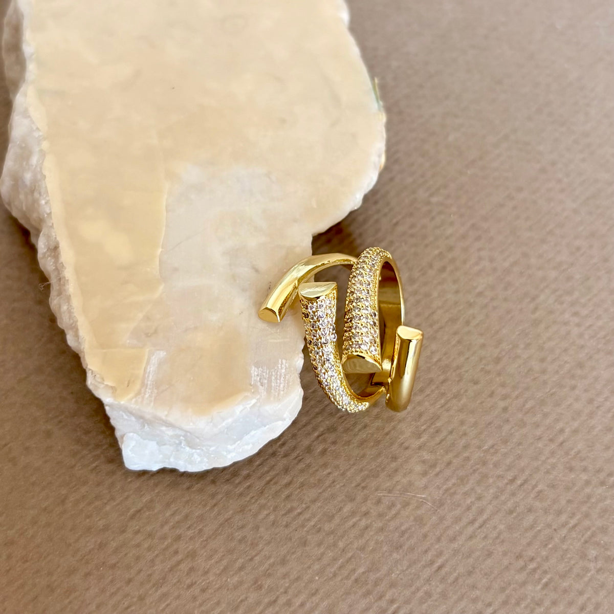 Uvarin | Gold Plated Ring