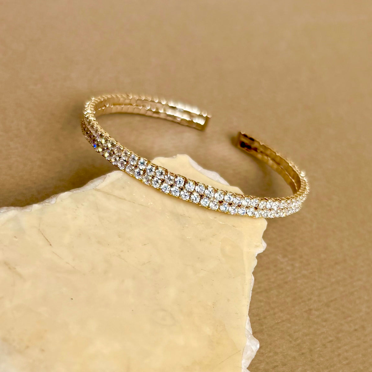 Belisar | Gold Plated Bangle