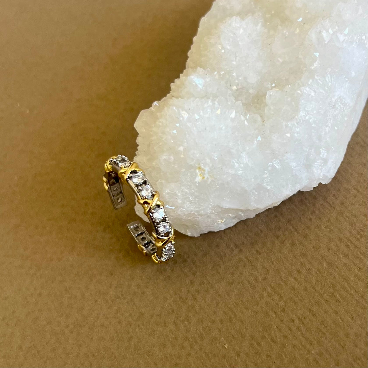 Roux 02 | Gold Plated Ring