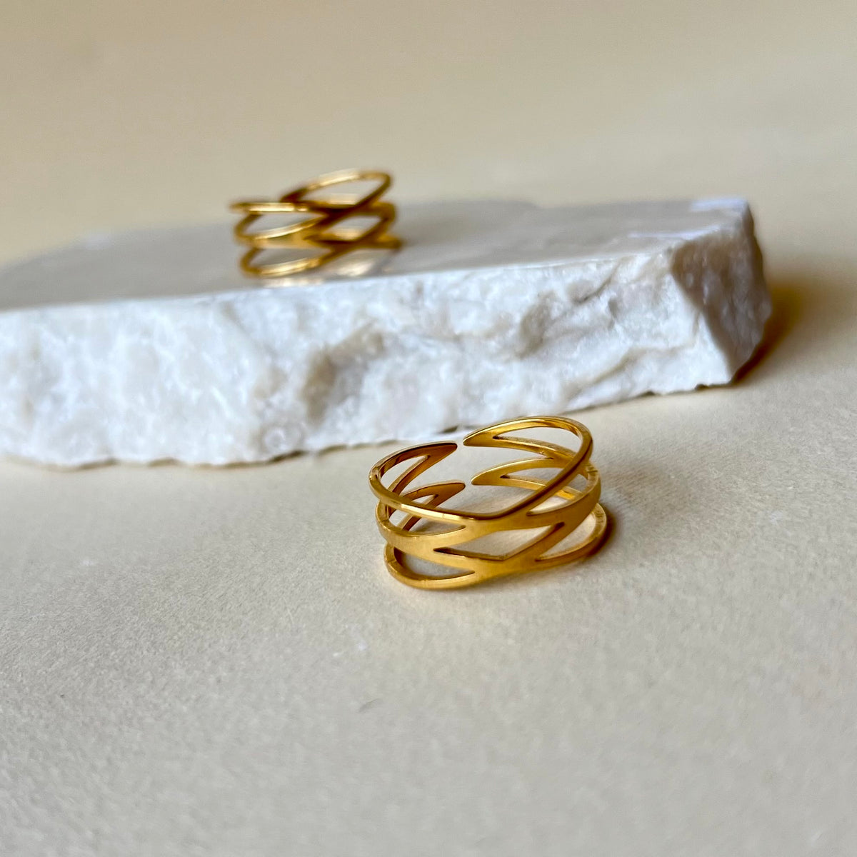 Rufina | Gold Plated Ring