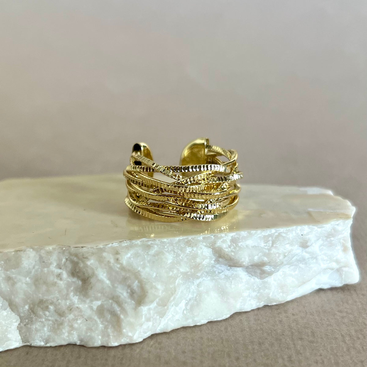 Bliss | Gold Plated Ring