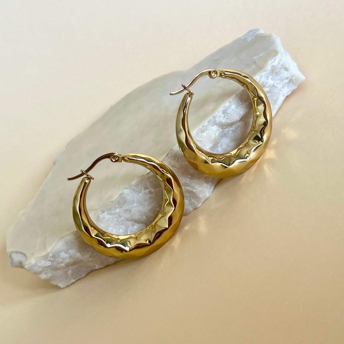 Zano | Gold Plated Earrings