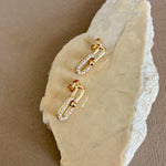 Solenya | Gold Plated Earrings